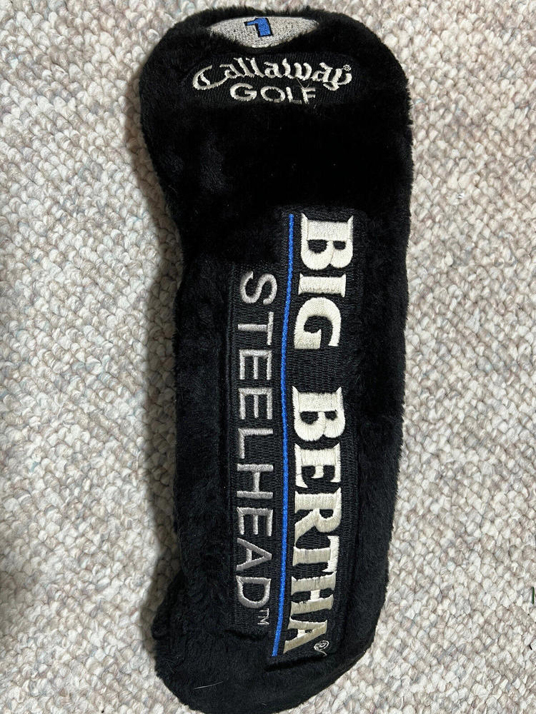 Callaway Golf Big Bertha SteelHead 1 Wood Head Cover Club Fairway Wood Plush